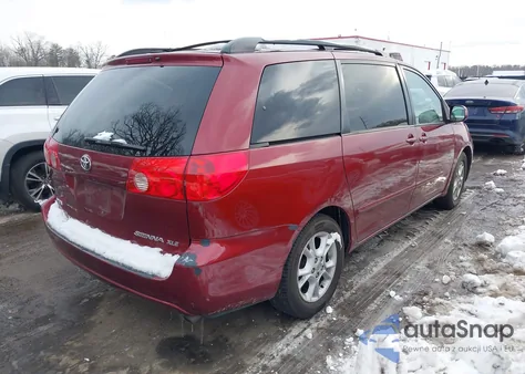 2006 Toyota Sienna Xle z USA, uszkodzony, nr VIN 5TDZA22C26S581238
